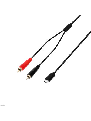 ADAM HALL K3YCCUSBC0300 USB C Y Y kabel