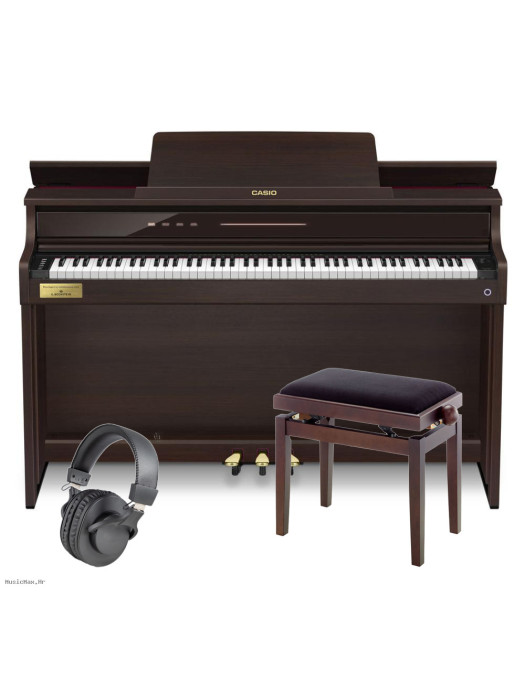 CASIO AP-750BN NEW CELVIANO Rosewood digitalni klavir - set