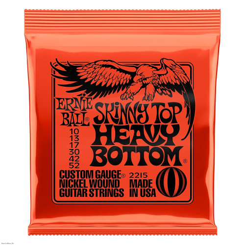 ERNIE BALL 2215 HEAVY BOTTOM 10-52 žice za električnu gitaru