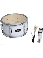 BASIX MARCHING DRUM 14 X 10 WHITE