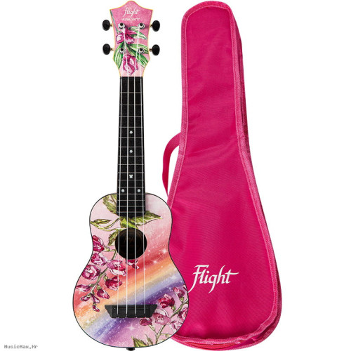 FLIGHT UKULELE Alyona Shvetz Signature Travel sopran ukulele s torbom
