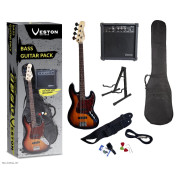 VESTON VJB-SB J-BASS bas gitara s pojačalom i priborom