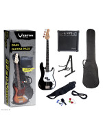 VESTON VPB-BK P-BASS bas gitara s pojačalom i priborom