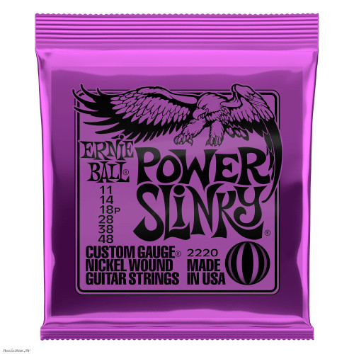ERNIE BALL 2220 POWER SLINKY 11-48 žice za električnu gitaru