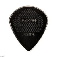 DUNLOP PICKS MAX-GRIP JAZZ III XL STIFFO PICK 1.38MM (6) set trzalica