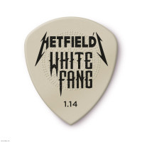 DUNLOP PICKS PH122P1.4 WHITE FANG (6) set trzalica