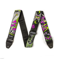 DUNLOP ACCESSORIES D67-34 JACQUARD NIGHT TRIP remen za gitaru