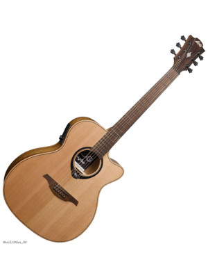 LAG HYVIBE HV10ACE elektroakustična gitara s torbom