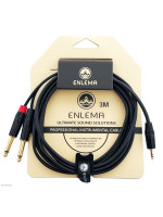 ENLEMA YMJ2XJ3 3.5 Stereo-2X6.3 Mono 3m audio kabel
