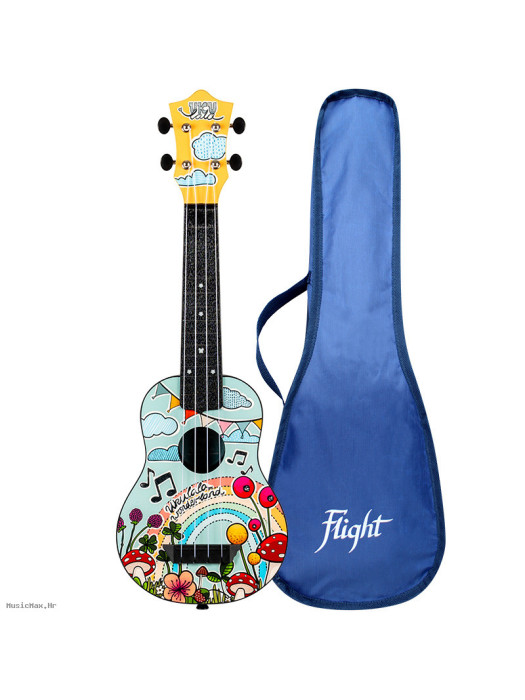 FLIGHT UKULELE TUS-Wonderland Travel sopran ukulele s torbom