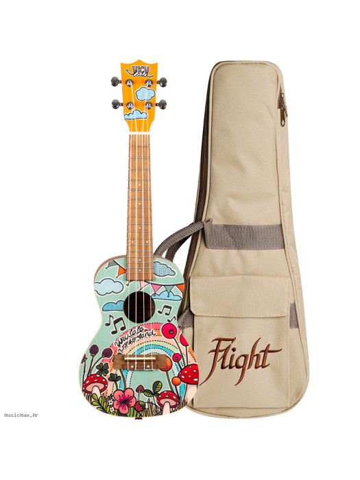 FLIGHT UKULELE AUC33 WONDERLAND koncert ukulele s torbom