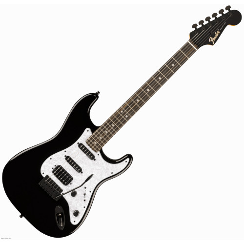 FENDER Limited Edition Player Fusion Stratocaster HSS Blk električna gitara s torbom
