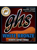 GHS WB-XL White Bronze 11-48 žice za akustičnu gitaru