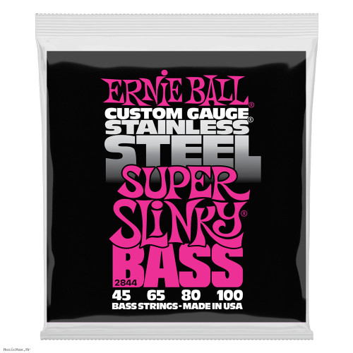 ERNIE BALL 2844 SUPER SLINKY 045-100 žice za bas gitaru