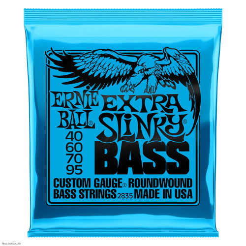 ERNIE BALL 2835 EXTRA SLINKY 40-95 žice za bas gitaru