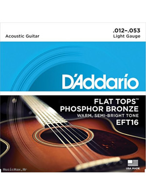 DADDARIO EFT16 12-53 žice za akustičnu gitaru