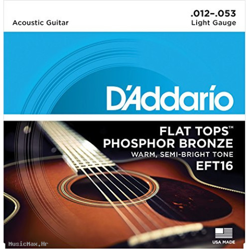 DADDARIO EFT16 12-53 žice za akustičnu gitaru