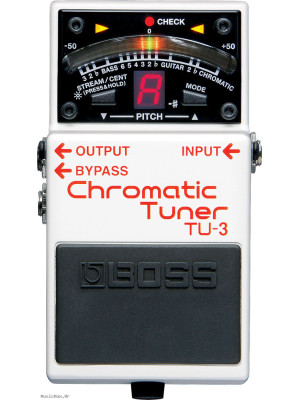 BOSS TU-3 TUNER PEDAL gitarski i bas efekt