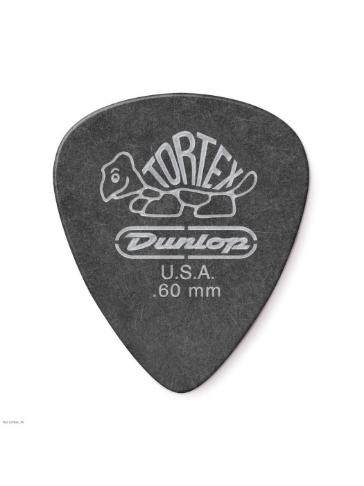DUNLOP 488R.60 Tortex Pitch Black Standard (72) set trzalica