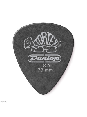 DUNLOP 488R.73 Tortex Pitch Black Standard 0.73 (72) set trzalica