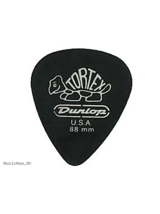 DUNLOP 488R.88 Tortex Pitch Black Standard 0.88 (72) set trzalica