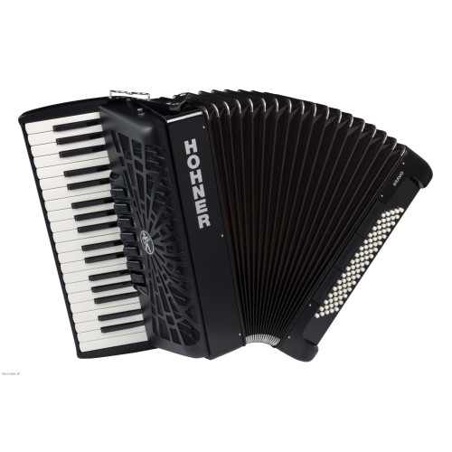 HOHNER BRAVO III 80 Black klavirska harmonika s torbom