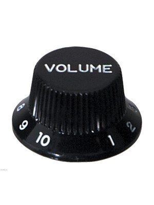 GEWA 556.010 Volume Black kapica za potenciometar