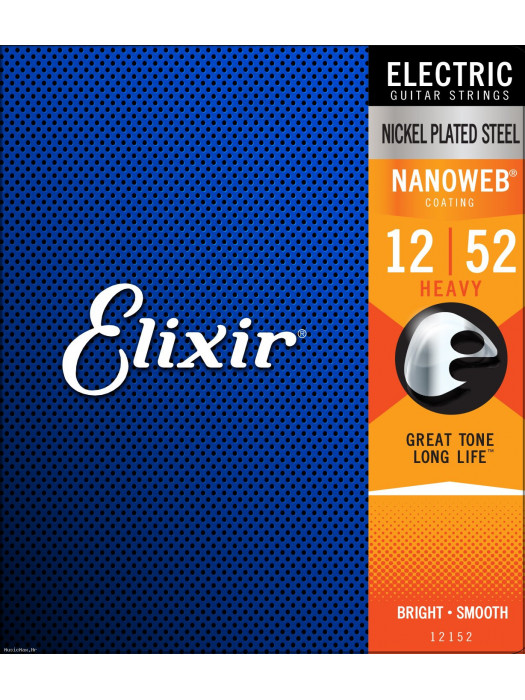 ELIXIR 12152 NANOWEB 12-52 coated žice za električnu gitaru