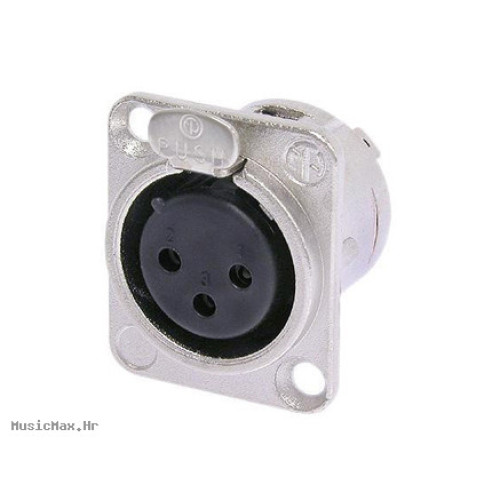 NEUTRIK NC3FDL1 Female XLR ugradbeni konektor