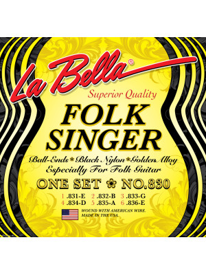 LA BELLA 830 FOLK žice za klasičnu gitaru