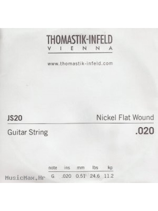 THOMASTIK JS20 .020 brušena žica za električnu gitaru