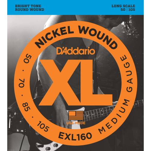 DADDARIO EXL160 50-105 žice za bas gitaru