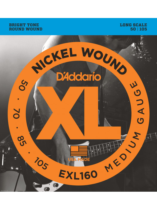 DADDARIO EXL160 50-105 žice za bas gitaru