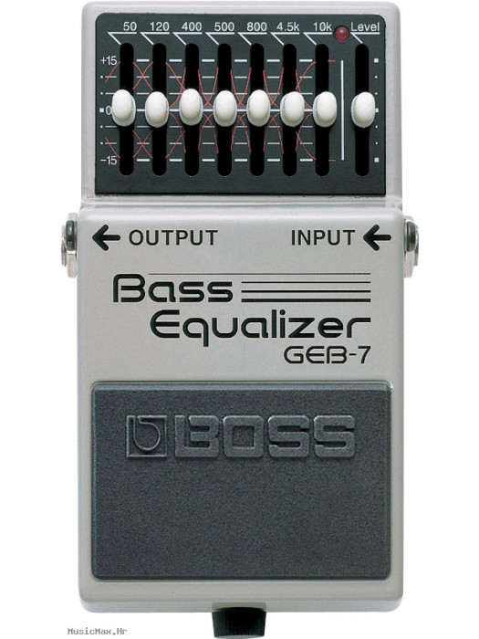 BOSS GEB-7 BASS Equalizer efekt za bas gitaru