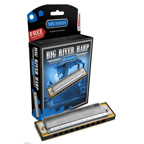HOHNER 590/20 Big River Harp C usna harmonika