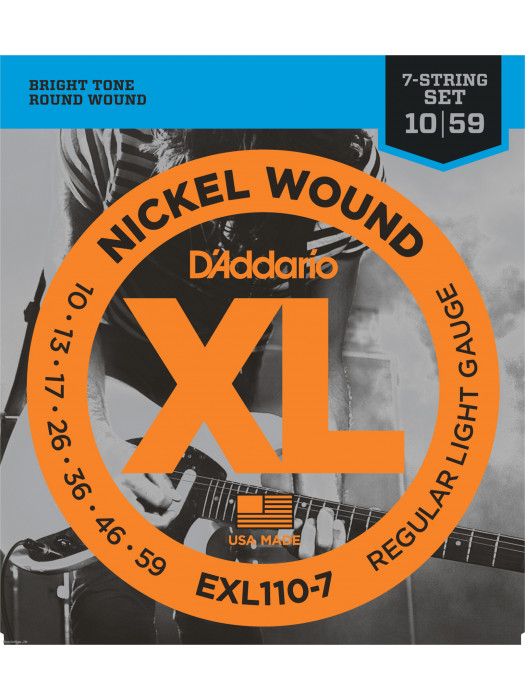 DADDARIO EXL110-7 10-59 žice za 7-žičanu električnu gitaru