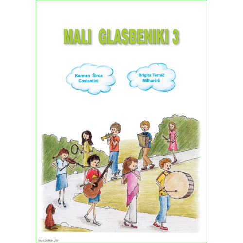 DZS Mali glasbeniki 3 udžbenik glazbene teorije