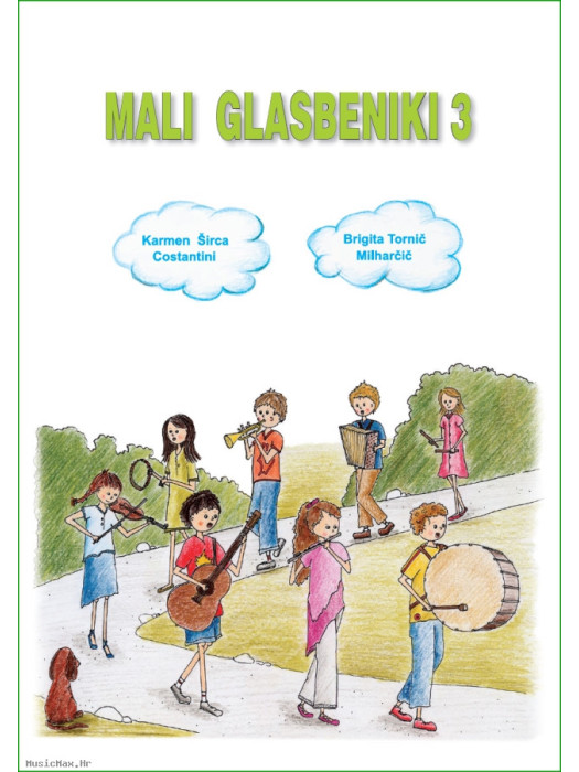 DZS Mali glasbeniki 3 udžbenik glazbene teorije