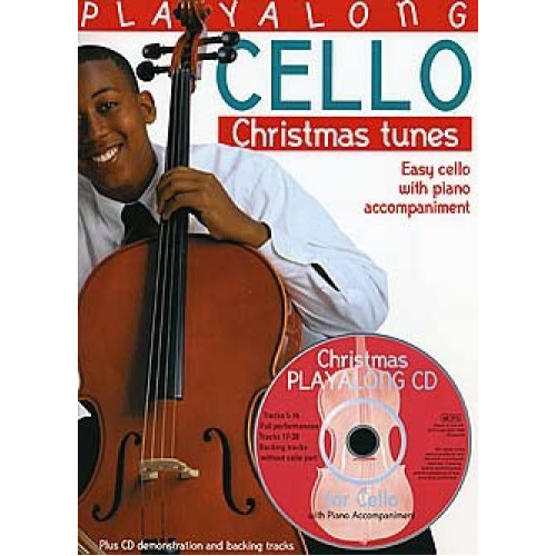 MUSIC SALES Playalong Christmas Tunes Cello udžbenik za violončelo