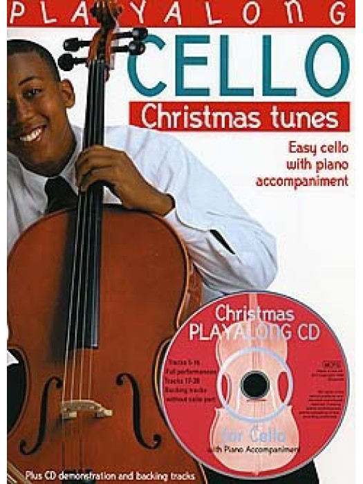 MUSIC SALES Playalong Christmas Tunes Cello udžbenik za violončelo