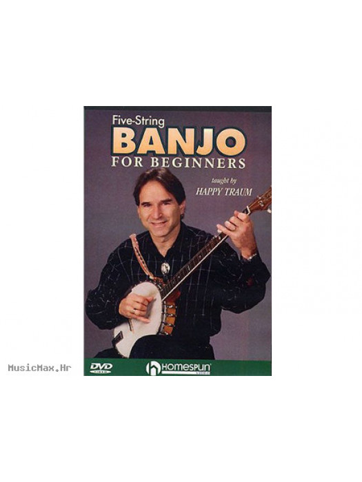 MUSIC SALES FIVE STRING BANJO FOR BEGINNERS DVD dvd za učenje banja