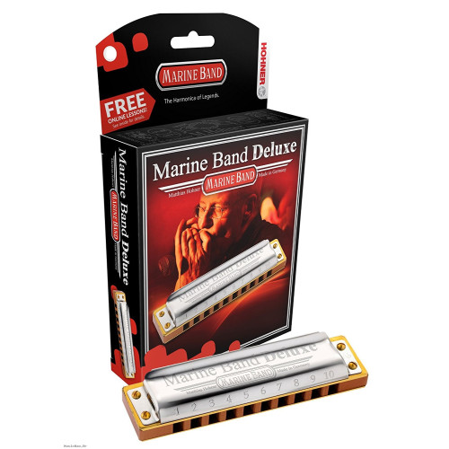 HOHNER 2005/20 MARINE BAND Deluxe Bb usna harmonika HOHNER 2005/20 MARINE BAND Deluxe Bb usna harmonika