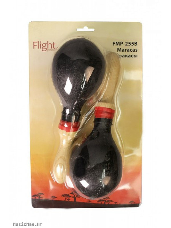 FLIGHT FMP-255B Plastic BLK marakasi