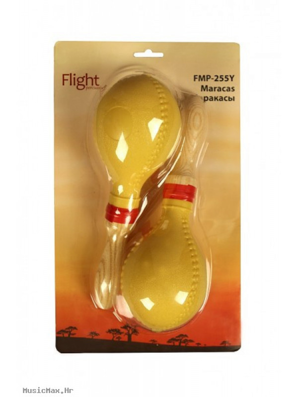 FLIGHT FMP-255Y Yellow marakasi
