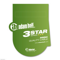 ADAM HALL K3YWPP0300 3.5 Stereo-2x6.3 3 m audio kabel