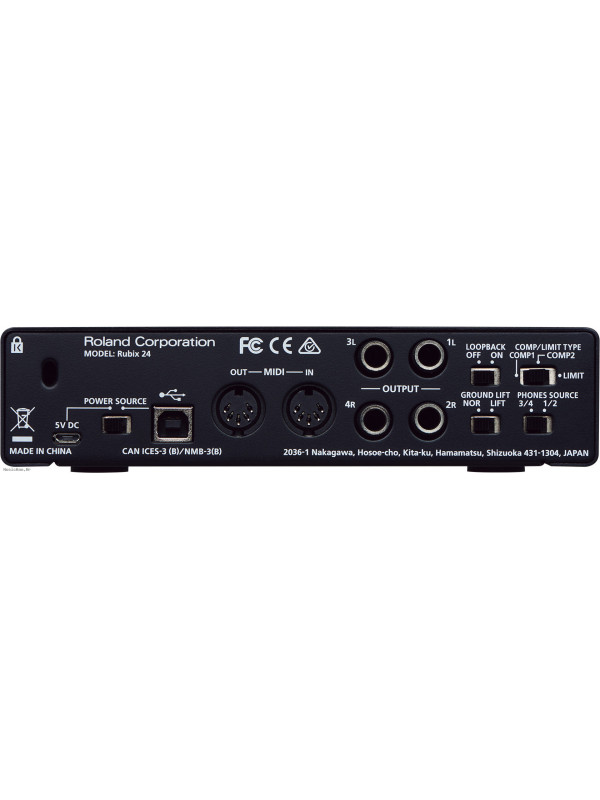 ROLAND RUBIX 24 USB 2 IN/4 OUT audio interface