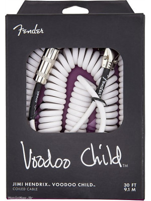 FENDER JIMI HENDRIX Voodoo Child White 9.15m instrumentalni kabel