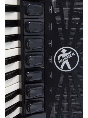HOHNER BRAVO III 80 Red klavirska harmonika s torbom