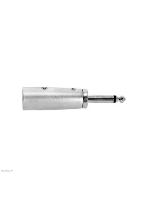 ADAM HALL XLR Male-6.3 Mono adapter