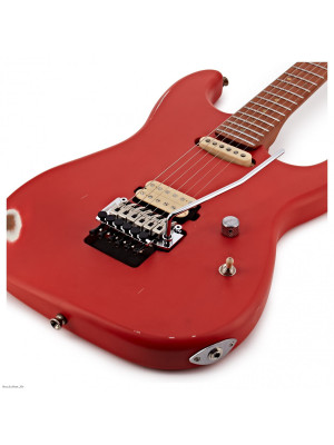 JET JS-850 FR RELIC HS Red Relic električna gitara